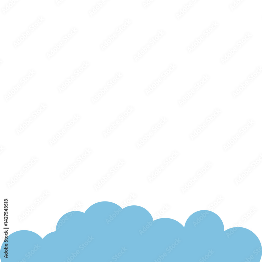 Cloud Landscape Vector Cloud Landscape Vector
