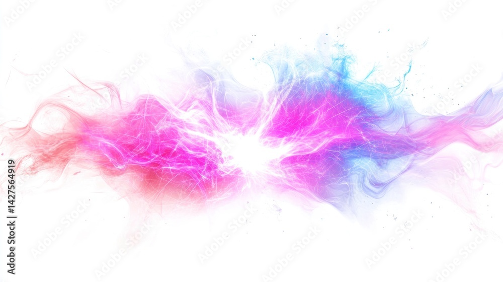 Abstract energy explosion, vibrant colors Abstract energy explosion, vibrant colors