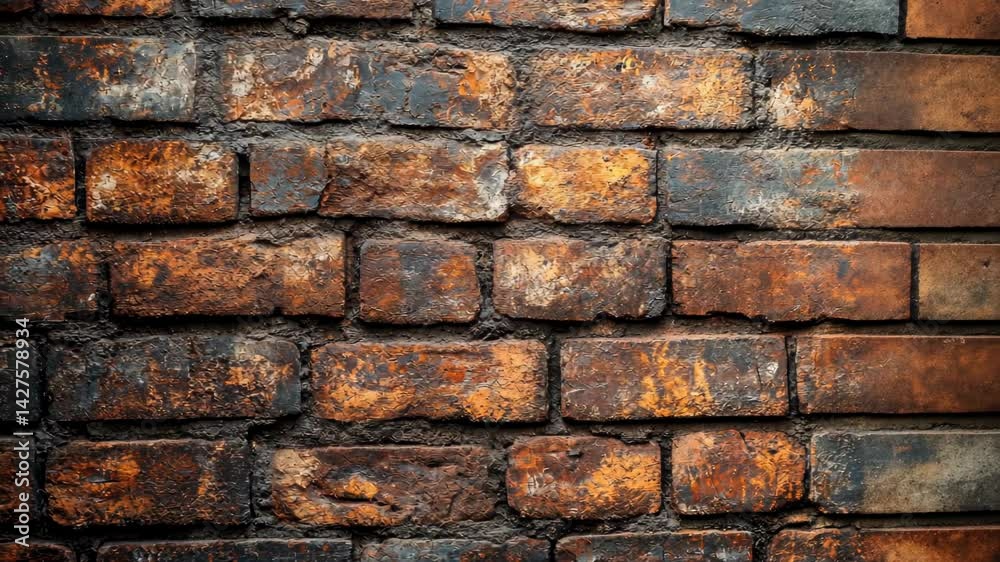 Weathered Brick Wall Texture Background Weathered Brick Wall Texture Background