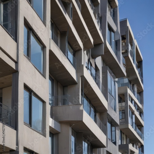 residential building in barcelona spain, residential building in barcelona, residential building in the city