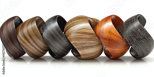  Stylish Wooden Bracelets in Various Textures and Colors