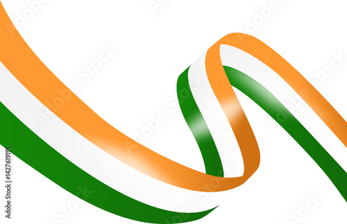 India Flag Corner Border Illustration