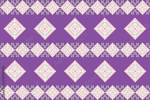 seamless geometric pattern with geometric elements