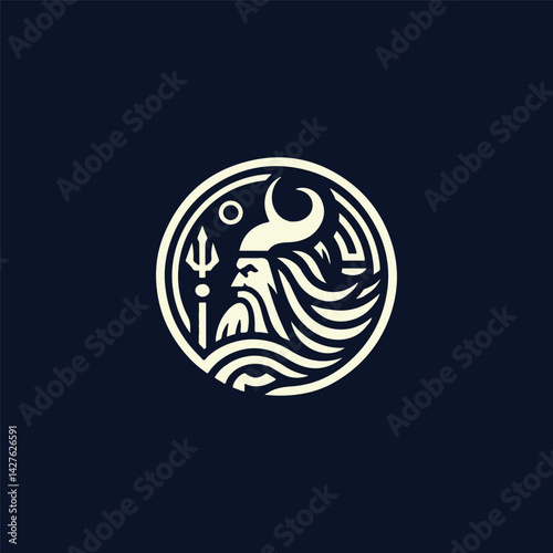 Great odin god logo