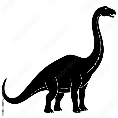 black silhouette of a Kangaroo animal 