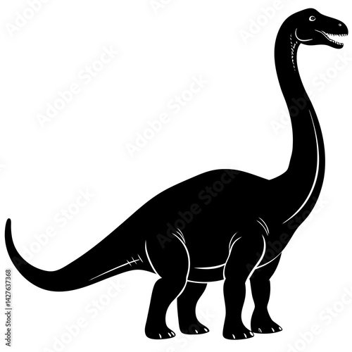 black silhouette of a Kangaroo animal 