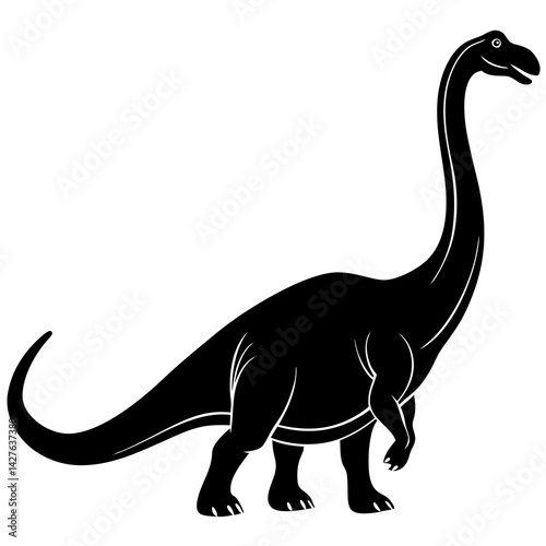 black silhouette of a Kangaroo animal 