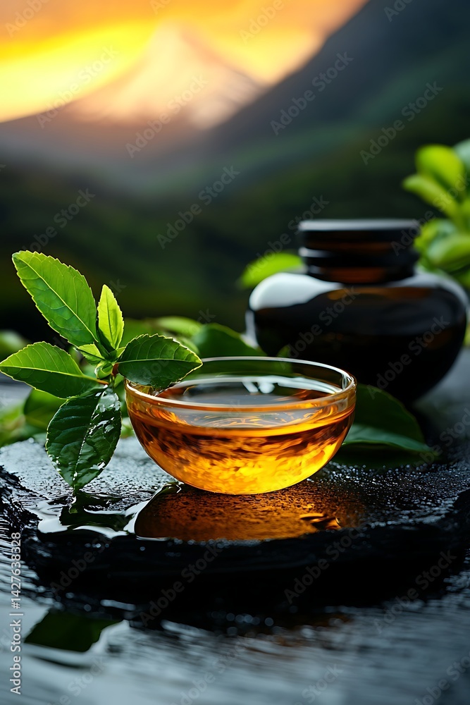 Herbal Oil, Mountain Sunrise Herbal Oil, Mountain Sunrise