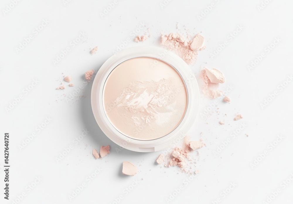 Compact Powder with Crumbs Compact Powder with Crumbs