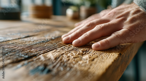 Hand on Reclaimed Wood: A c...