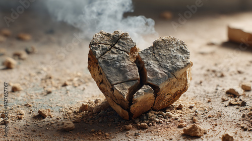 Cracked Heart: A symbolic r...
