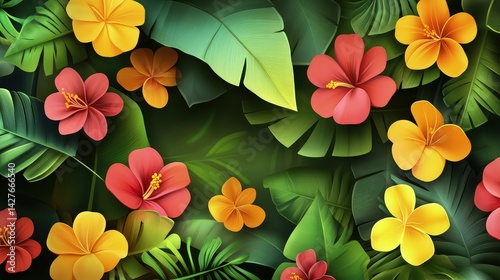  A gentle breeze causes the petals to flutter, as if the whole garden is swaying in harmony. 