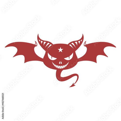 Devil logo icon design