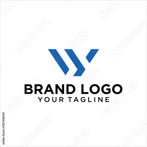 letter W logo vector