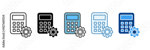 Calculator   Icon Element For Design