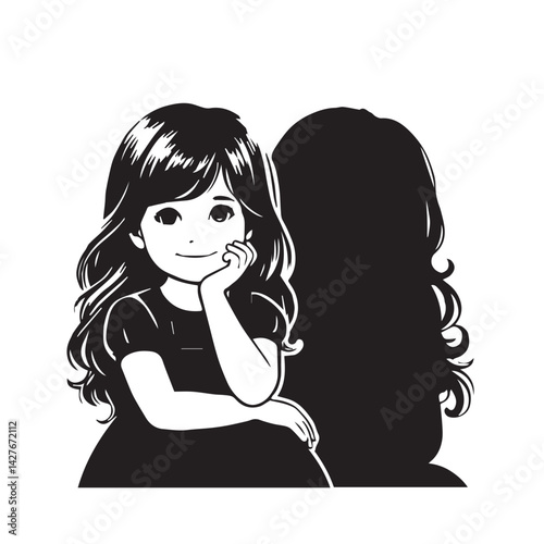 Vector Baby Girl Silhouette Set

Baby Girl Silhouettes Black and White

Infant Girl Vector Illustration