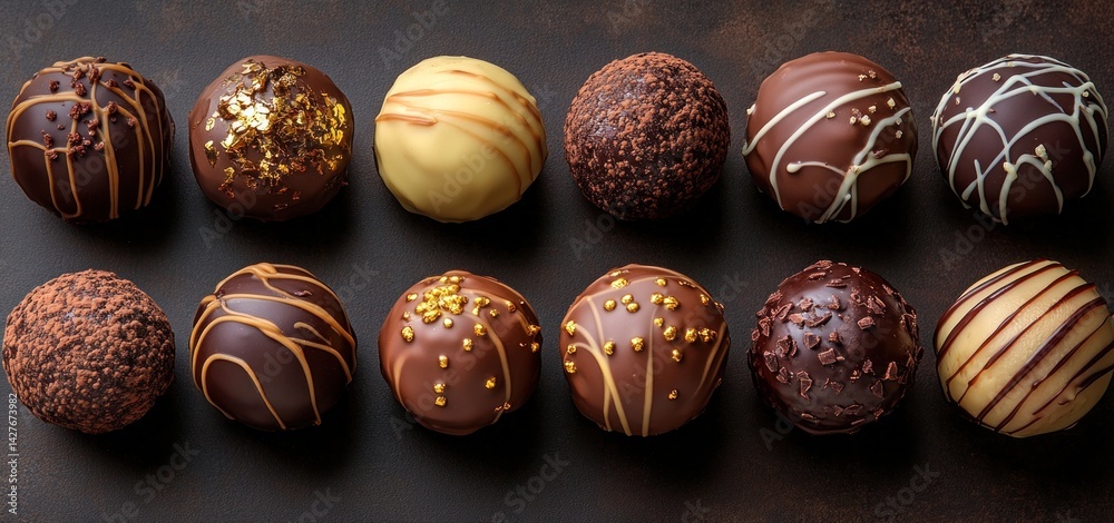 Gourmet Chocolate Truffles: A Decadent Collection of Exquisite Flavors Gourmet Chocolate Truffles: A Decadent Collection of Exquisite Flavors
