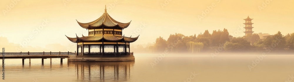 Fototapeta premium golden buddha statue