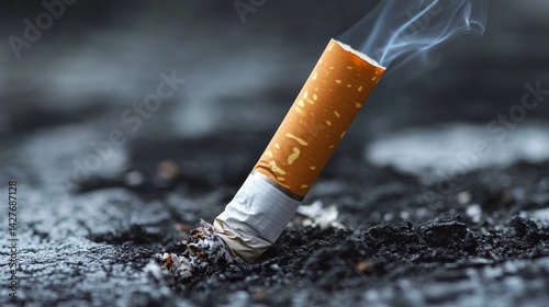 It a cigarette butts photo