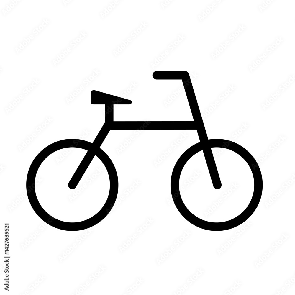 自転車のピクトグラム 自転車のピクトグラム