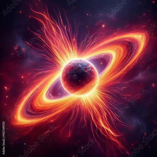 Magnetar Fire A fire that burns with the energy of a magnetar of photo