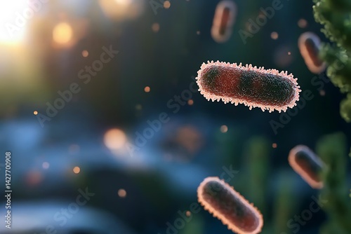 Bacteria in Sunlight, Forest