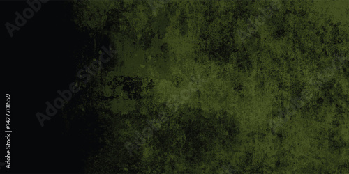 Dark green grunge texture featuring ink smudges and a distressed, vintage style.
