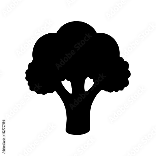 Broccoli Icon - Vector Illustration
