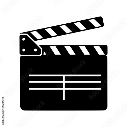 Film Slate Icon - Movie Production