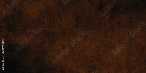 Earthy brown abstract paint design with a textured and slightly smudged effect.
