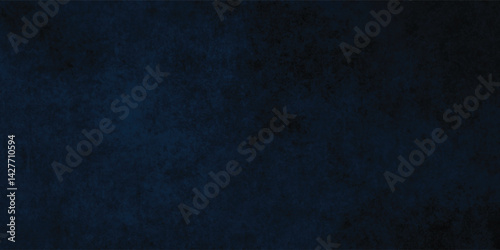 Moody deep blue artistic illustration element with a textured and shaded appearance.
