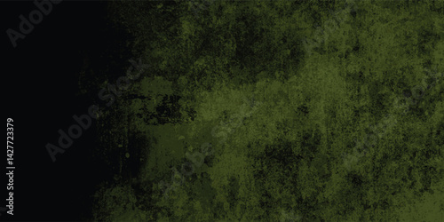 Elegant and sophisticated dark green abstract illustration with subtle decorative elements.
