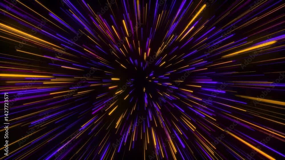 Abstract radial zoom surface on blurred multi color lines animation. peed background radial light rays videos. Data flow tunnel. 4k render. Abstract radial zoom surface on blurred multi color lines animation. peed background radial light rays videos. Data flow tunnel. 4k render.