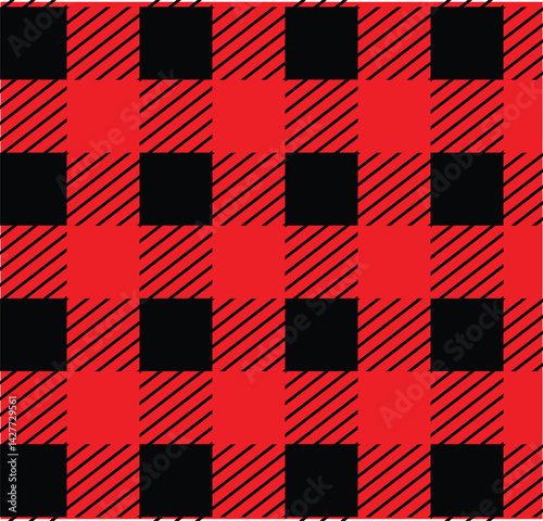 Colorful tartan plaid patterns perfectly aligned repeating designs for prints and web backgrounds
