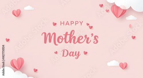 greeting card with pink roses