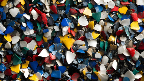 Recycled Plastic: Colorful Chips