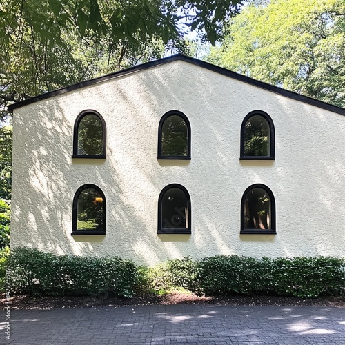 White House with Arch Windows photo