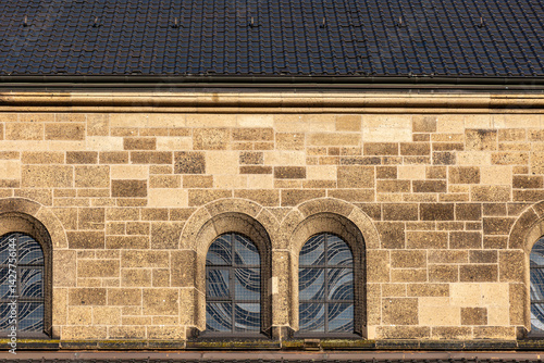 Exterior of Sankt Adolfus church in Dusseldorf
