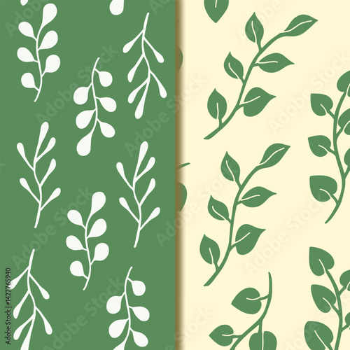 Leaves Pattern Vector