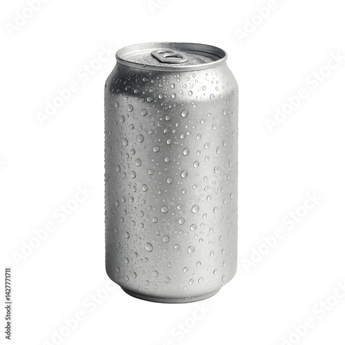 tin can isolated on transparent background