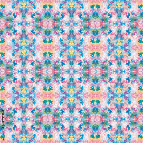 Versatile Colorful Pattern for Textile Design