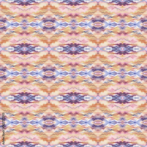 Versatile Colorful Pattern for Textile Design