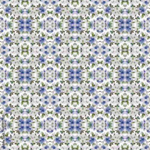 Versatile Colorful Pattern for Textile Design