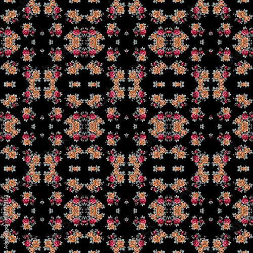 Versatile Colorful Pattern for Textile Design