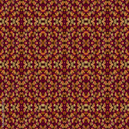 Versatile Colorful Pattern for Textile Design