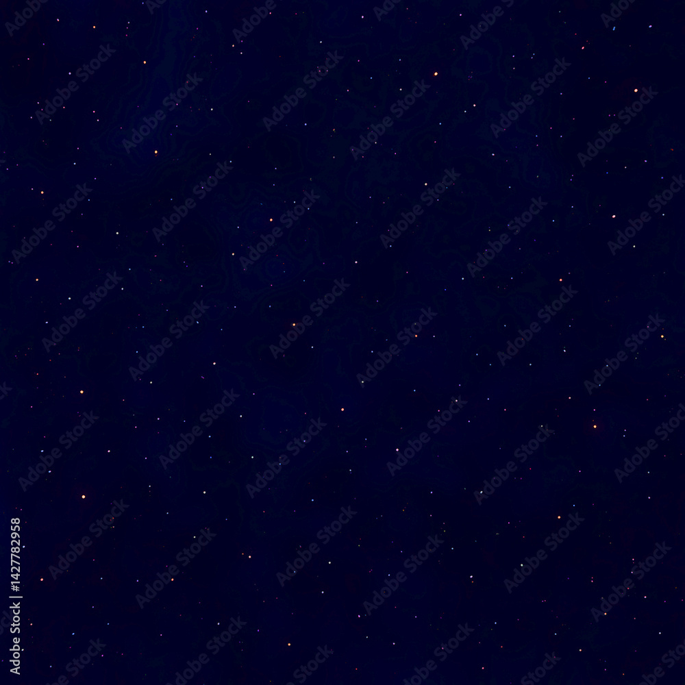 Fototapeta premium Seamless Starry Night Sky Texture Background