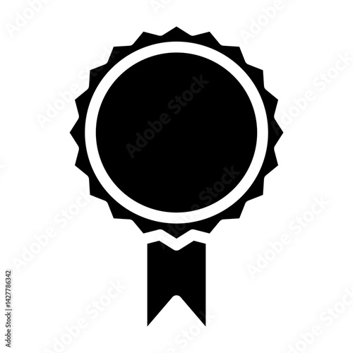 Badge Vector Glyph Icon Design