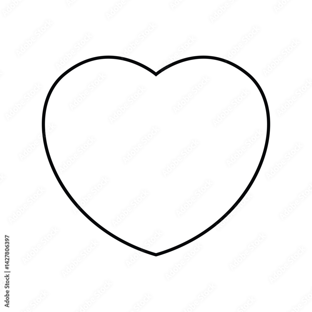 heart illustration icon