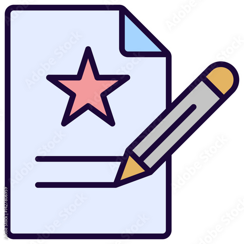 Canvas Print Noteworthy Icon