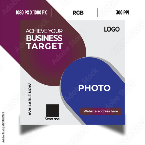 Minimal Social Media Flyer